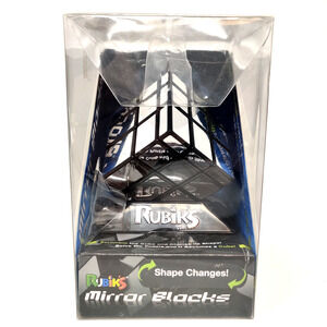 Rubiks Cube Mirror Blocks Edition Puzzle Game 2010 Winning Moves 8+ NOB Rare HTF